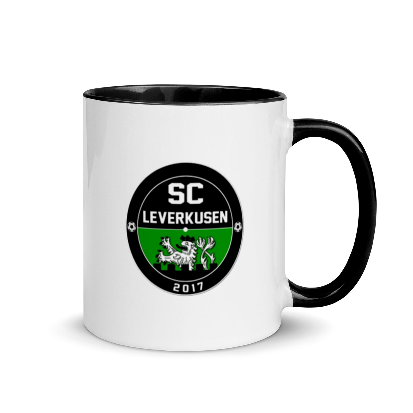 Tasse weiss mit Vereinswappen Aufdruck