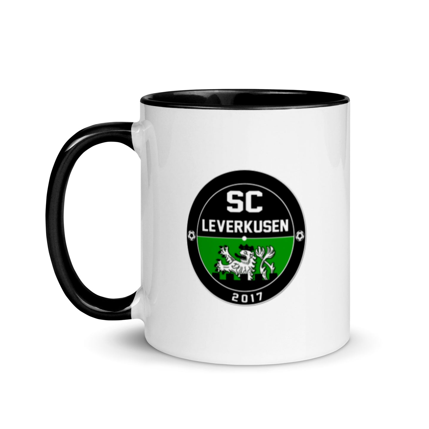 Tasse weiss mit Vereinswappen Aufdruck